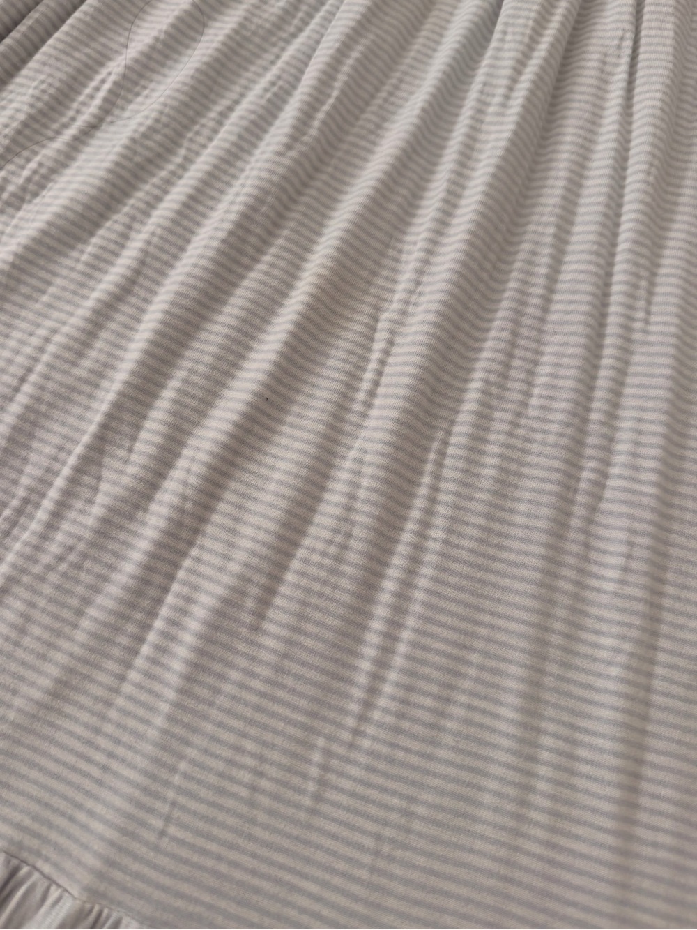LOFT Striped Ruffled Tank Top - Picture 3 of 4